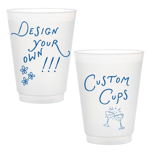 Design Your Own Frosted Cups!