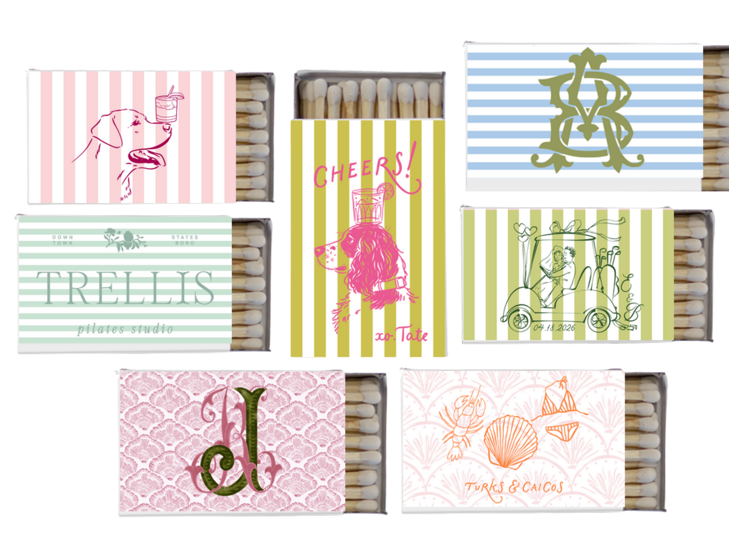 Design your Own Full Color Print Matches