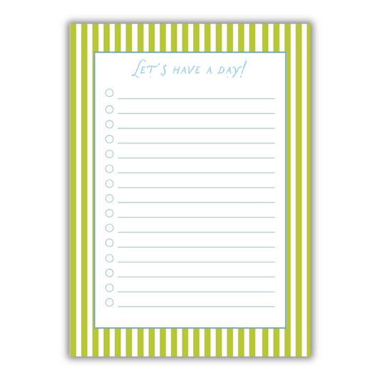 Let's Have a Day! Notepad