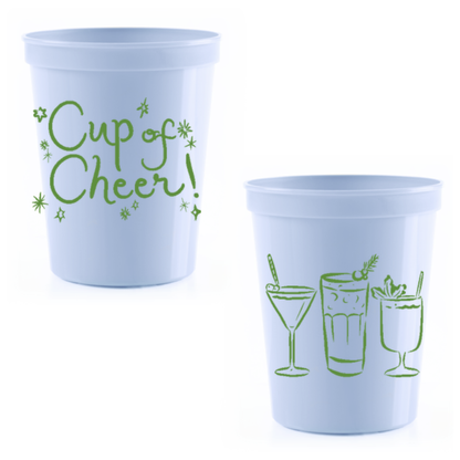 Cup of Cheer Powder Blue Stadium Cup