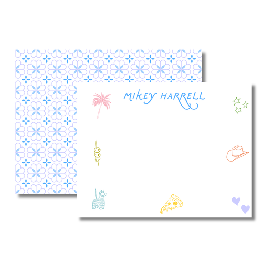 The Controlled Chaos Girl Stationery