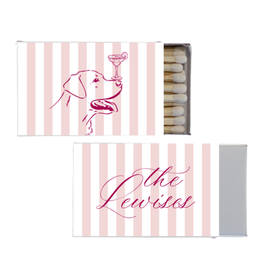 Playful Stripes Full Color Print Matches