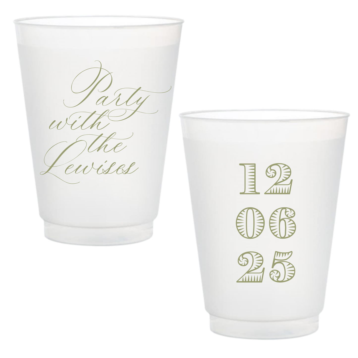 Design Your Own Frosted Cups!