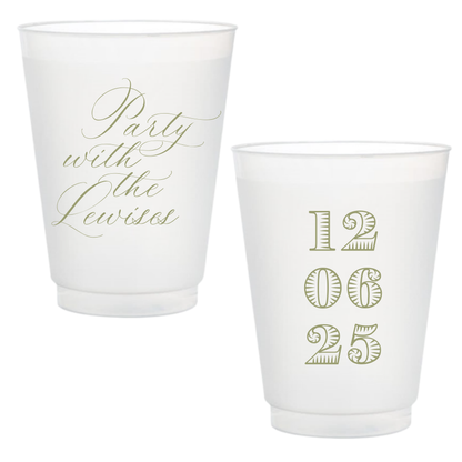 Design Your Own Frosted Cups!