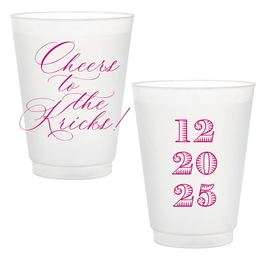 Cheers! Frosted Cups