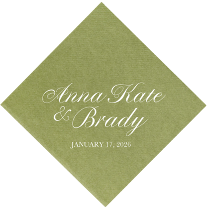 Classic Names Cocktail Napkins