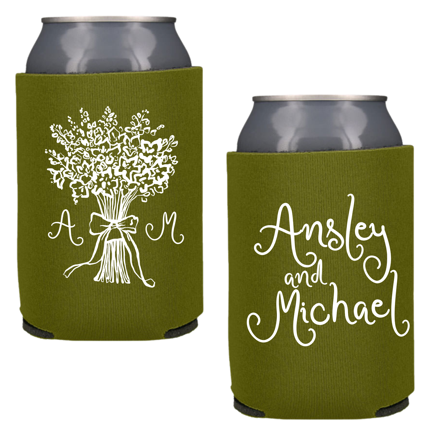 Flower Bouquet Standard Foam Coozies
