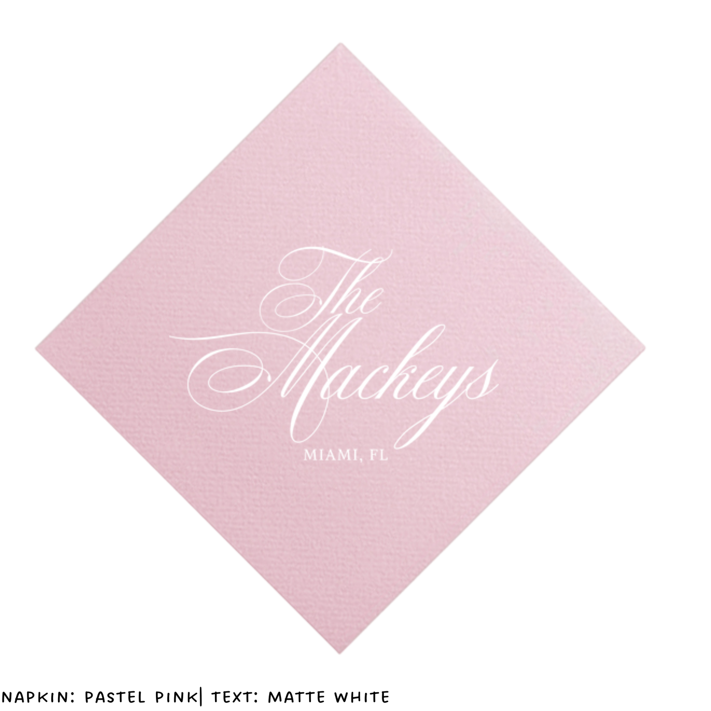 Fancy Name Cocktail Napkins