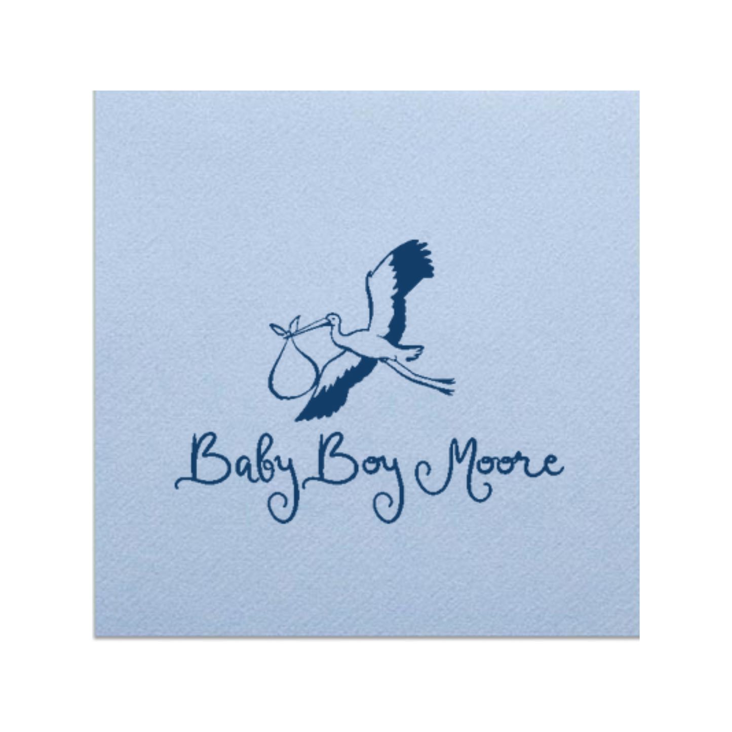 Stork Cocktail Napkins
