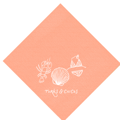 Doodle Cocktail Napkins