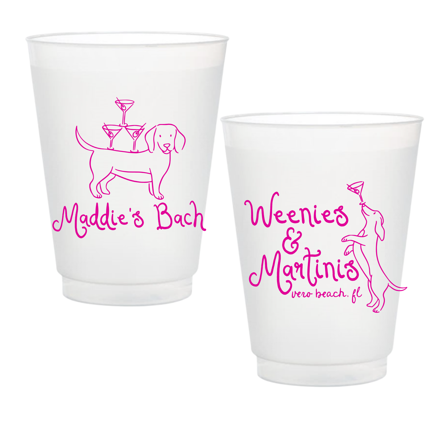 Teenies + Weenies Frosted Cups