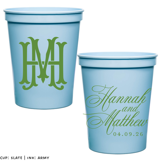 Classic Duogram Stadium Cups