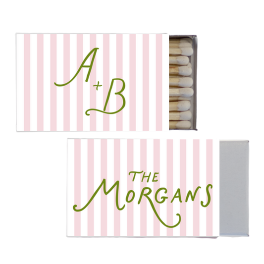 Favorite Font Striped Full Color Matches