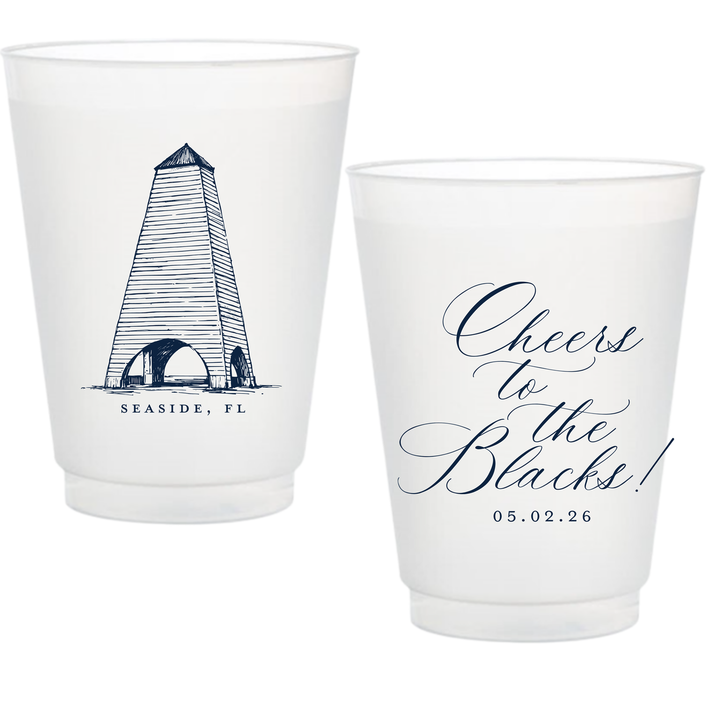 Custom Venue Frosted Cups
