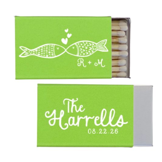 Fish Kiss Matchboxes