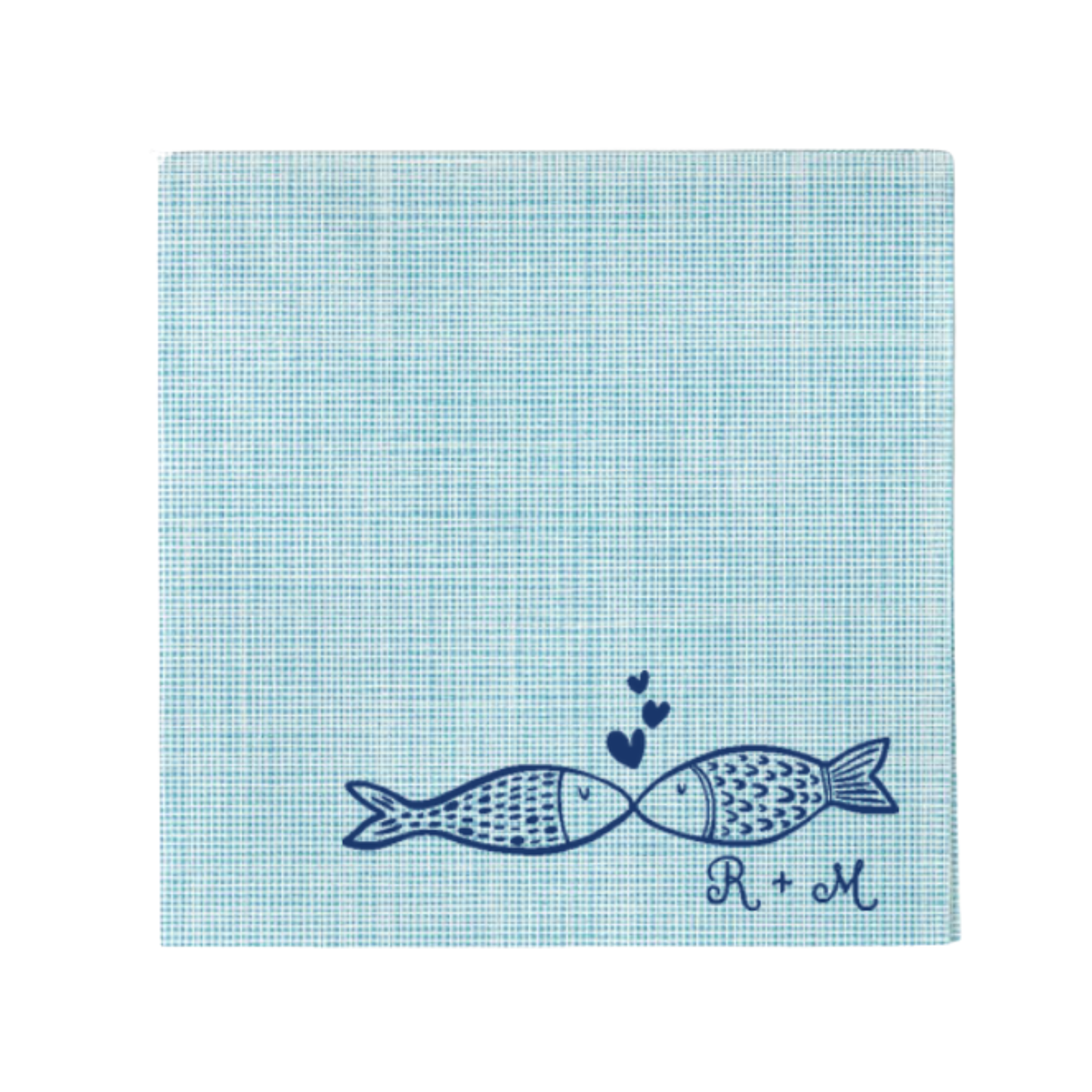 Fish Kiss Linen-Like Cocktail Napkins