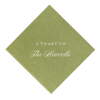 A Toast to... Cocktail Napkins