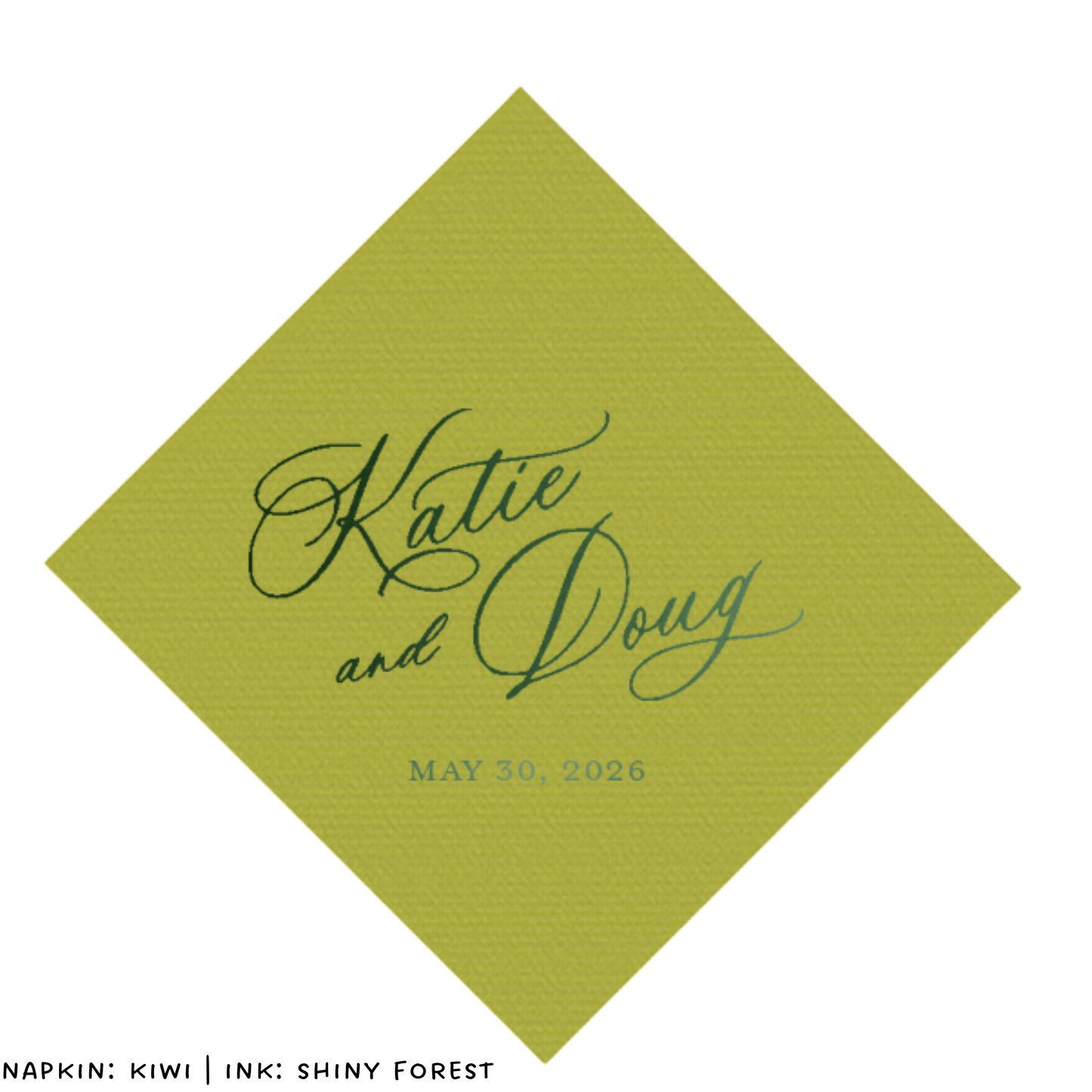 First Names Linen-like Napkins