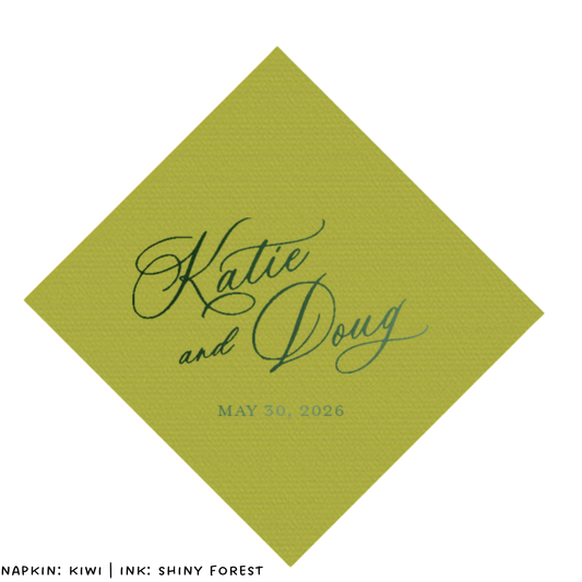 First Names Linen-like Napkins