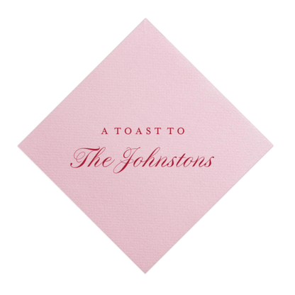 A Toast to... Cocktail Napkins