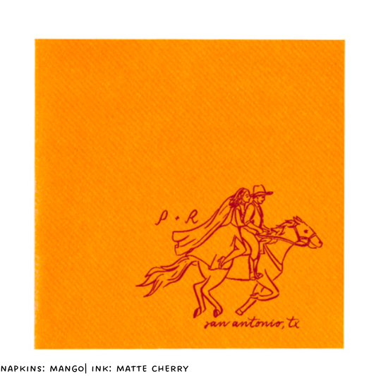 Getaway Horse Cocktail Napkins