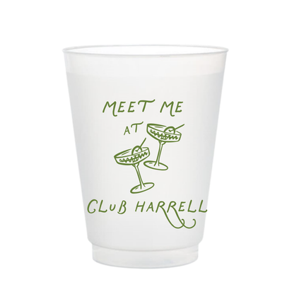 Meet me at Club! Frosted Cups