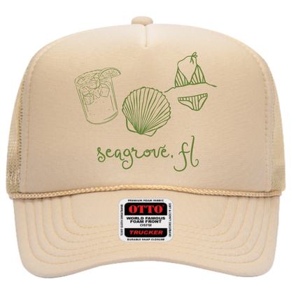 Beachy Embroidered Hat