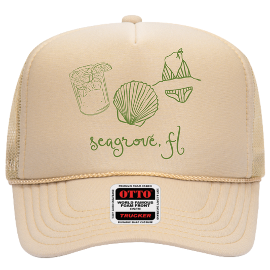 Beachy Embroidered Hat