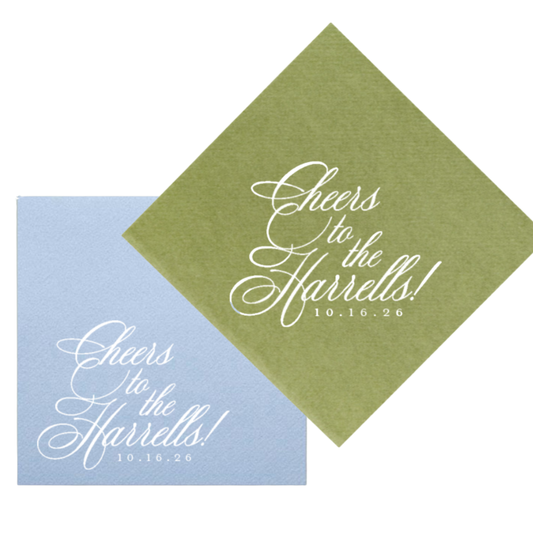 Cheers to! Cocktail Napkins