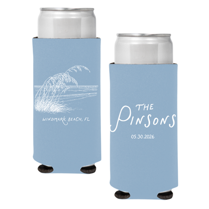Custom Venue Slim Coozies