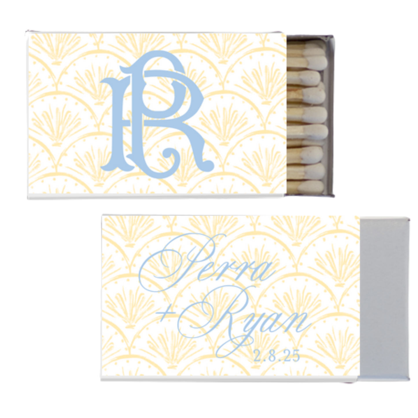 Classic Duogram Striped Matches