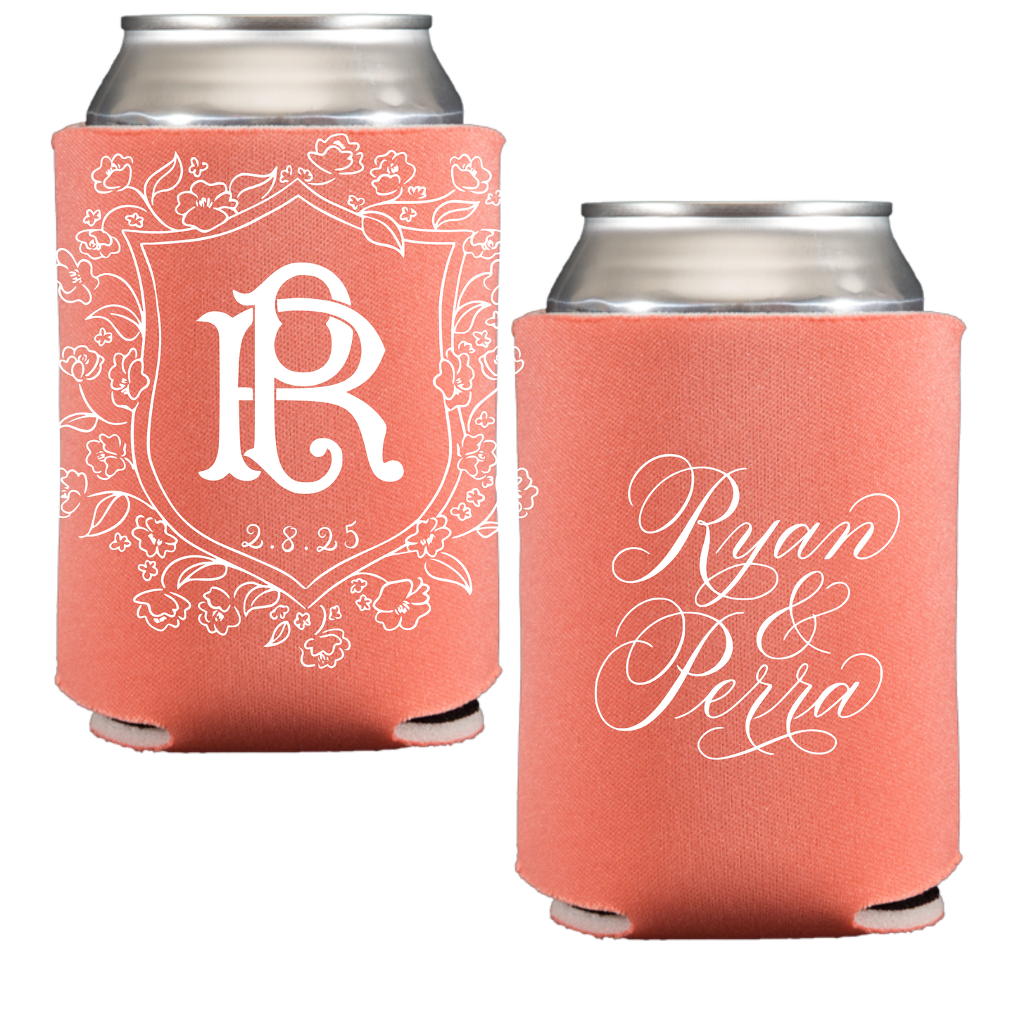 Fun Undone Crest Standard Foam Coozies