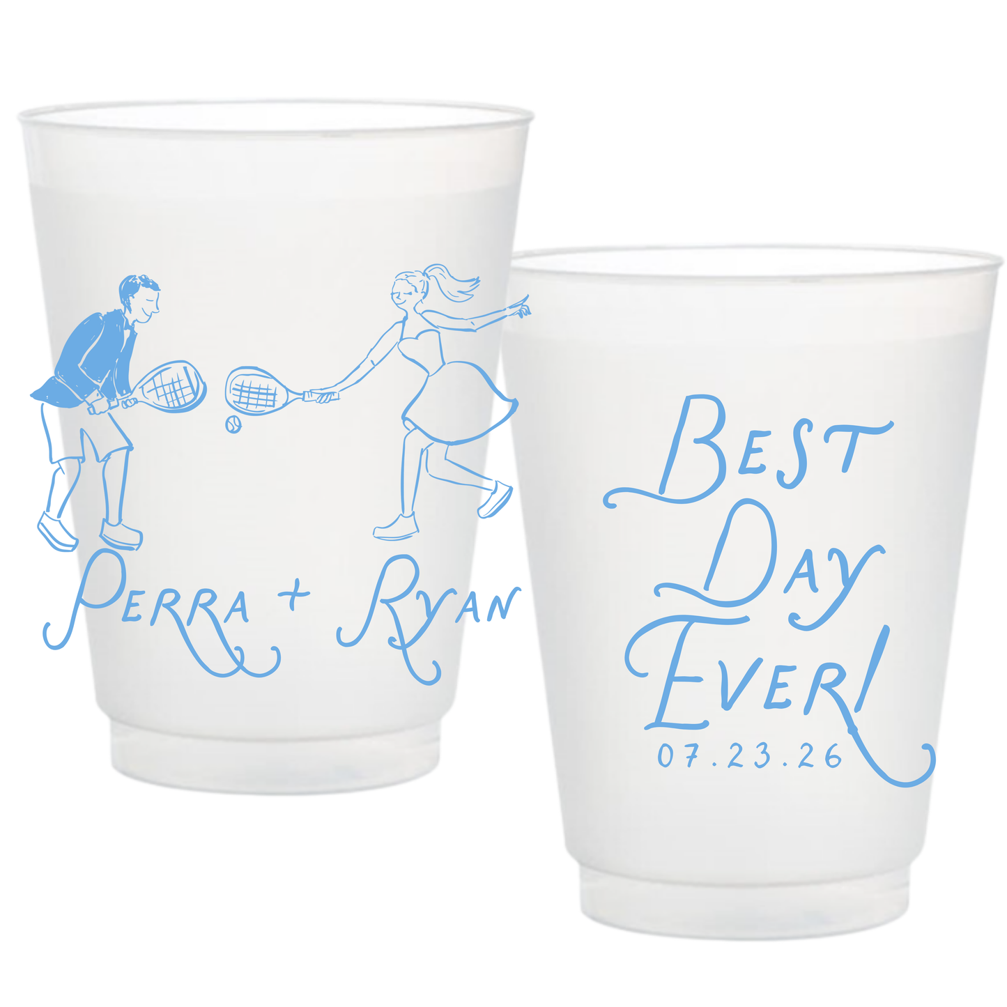 Perfect Match! Frosted Cups