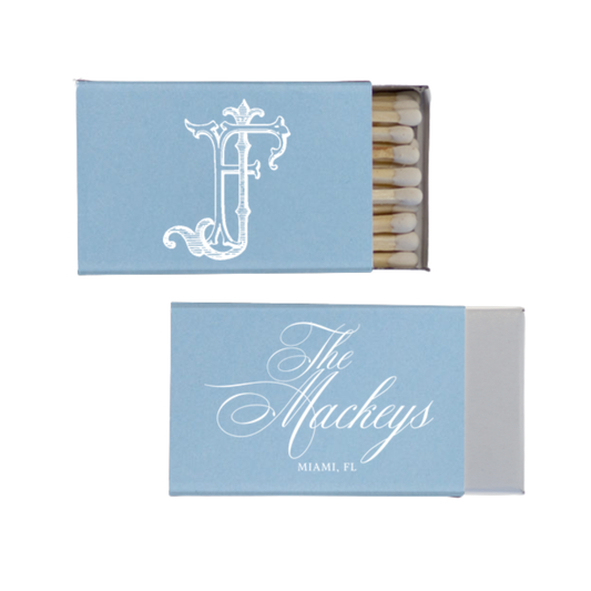 Monogram Matchboxes