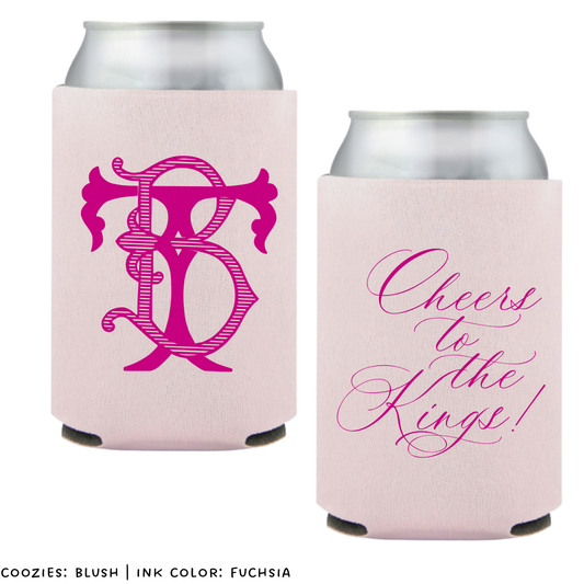 Monogram + Cheers Standard Foam Coozies