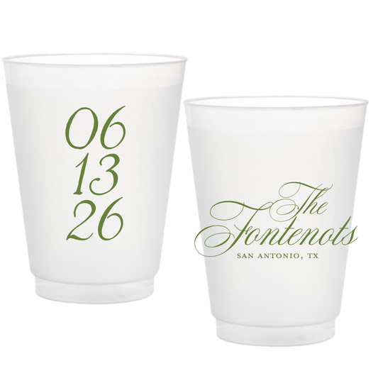 Simple Date Frosted Cups